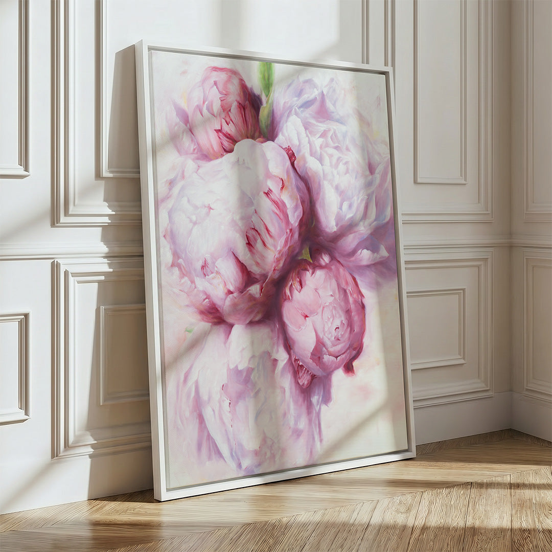 Bouquet of Peonies - Original Oil Painting by Robyn Palescandolo