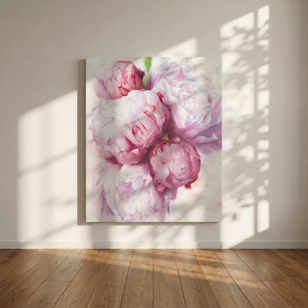 Bouquet of Peonies - Original Oil Painting by Robyn Palescandolo