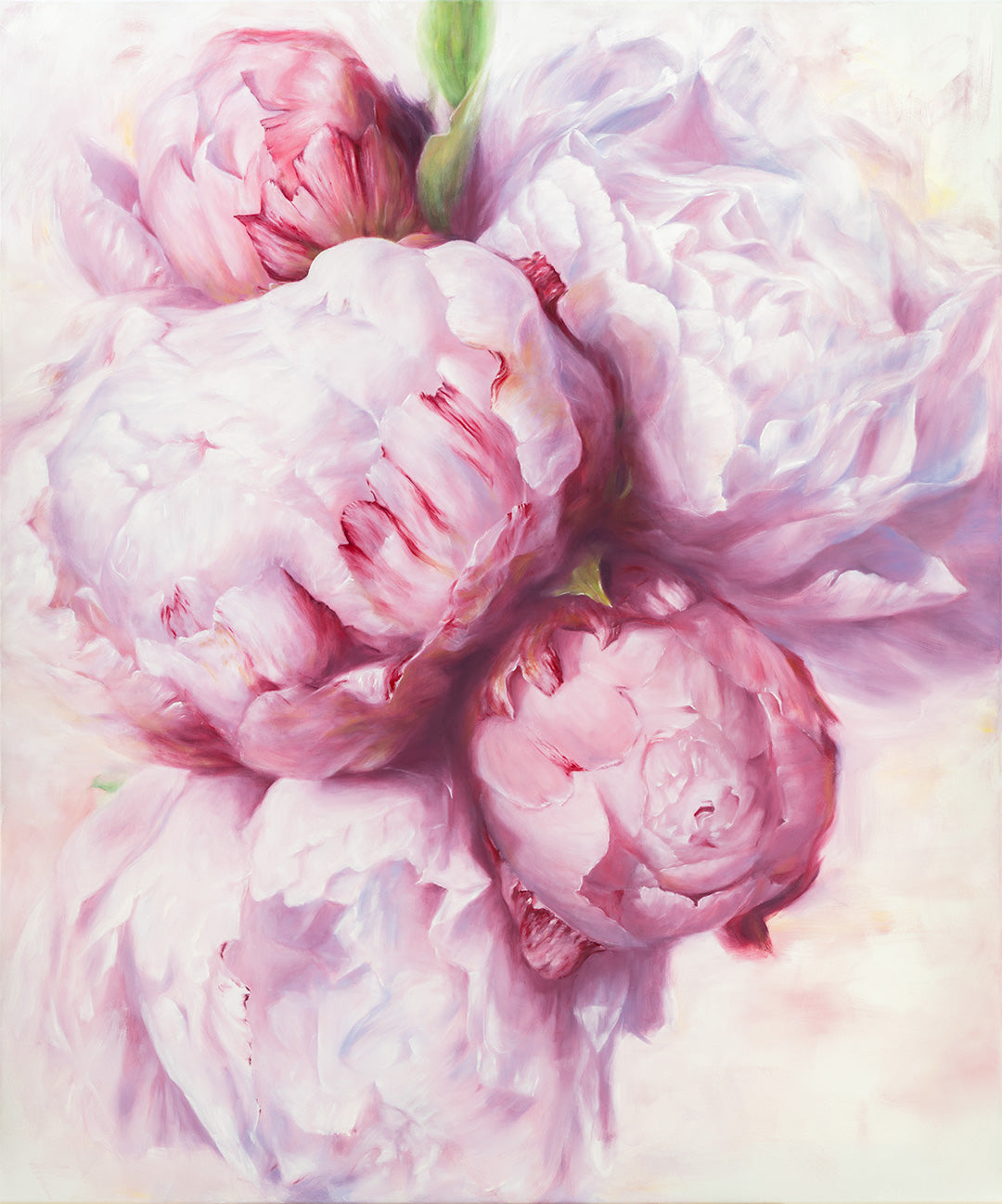 Bouquet of Peonies - Original Oil Painting by Robyn Palescandolo