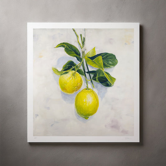 Garden Lemons - Artist Proof Botanical Print on Fine Art Paper