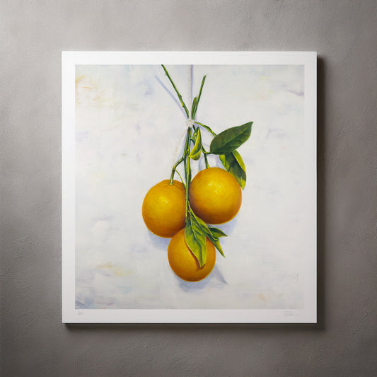 Garden Oranges - Artist Proof Botanical Print on Fine Art Paper